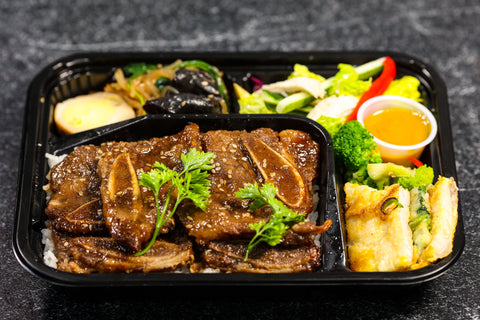 LA Galbi Lunch Box