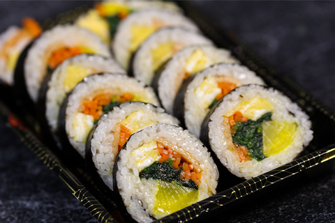 Hot tuna kimbap